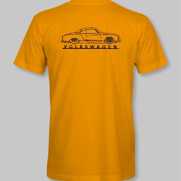Volkswagen VW Karmann Ghia Retro T-Shirt - New - Picture 7 of 10